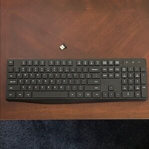 Wireless Black Keyboard